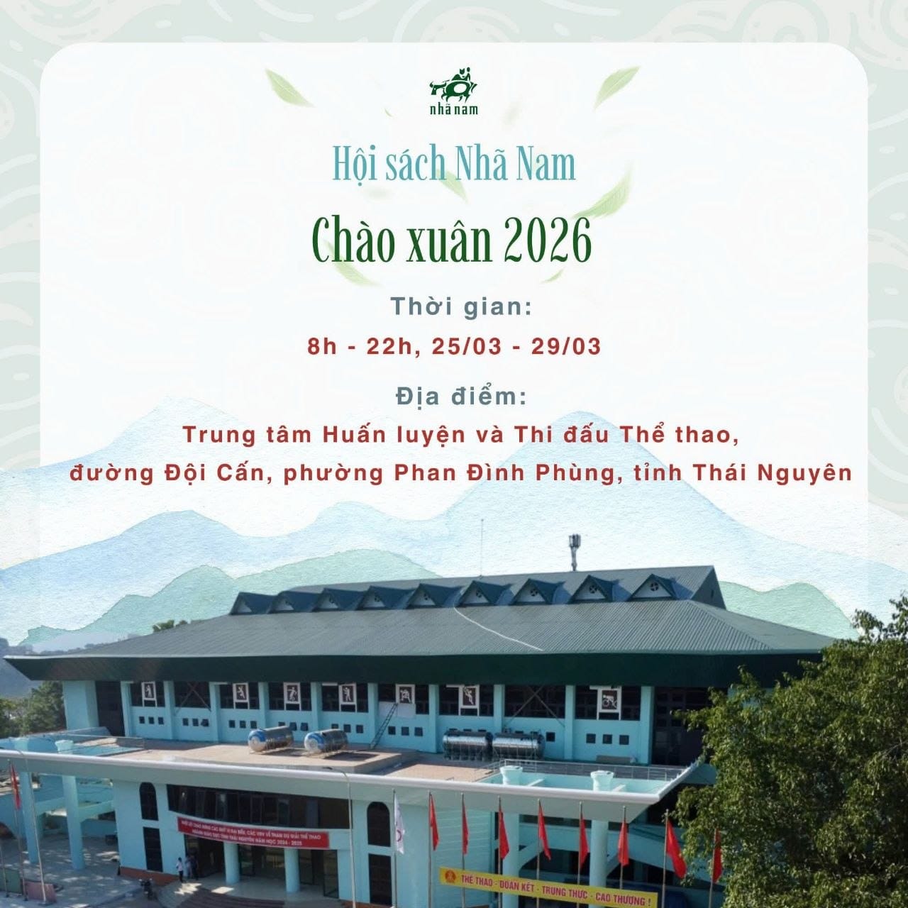 Hội sách Nhã Nam tại Thái Nguyên