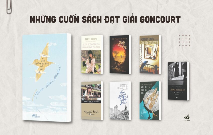 Một số cuốn sách đạt giải Goncourt tiêu biểu