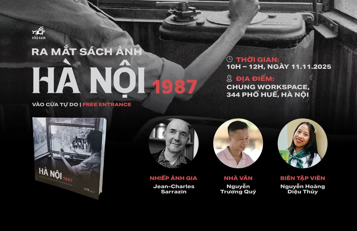 GẶP GỠ JEAN-CHARLES SARRAZIN VÀ NHỮNG NGƯỜI KỂ CHUYỆN VỀ HÀ NỘI