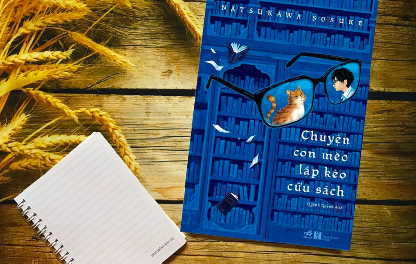 Review sách: CHUYỆN CON MÈO LẬP KÈO CỨU SÁCH – Natsukawa Sosuke