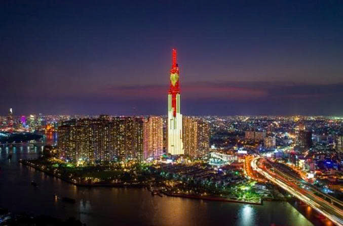 LED Building Landmark 81 — Rực rỡ, ấn tượng và đẳng cấp