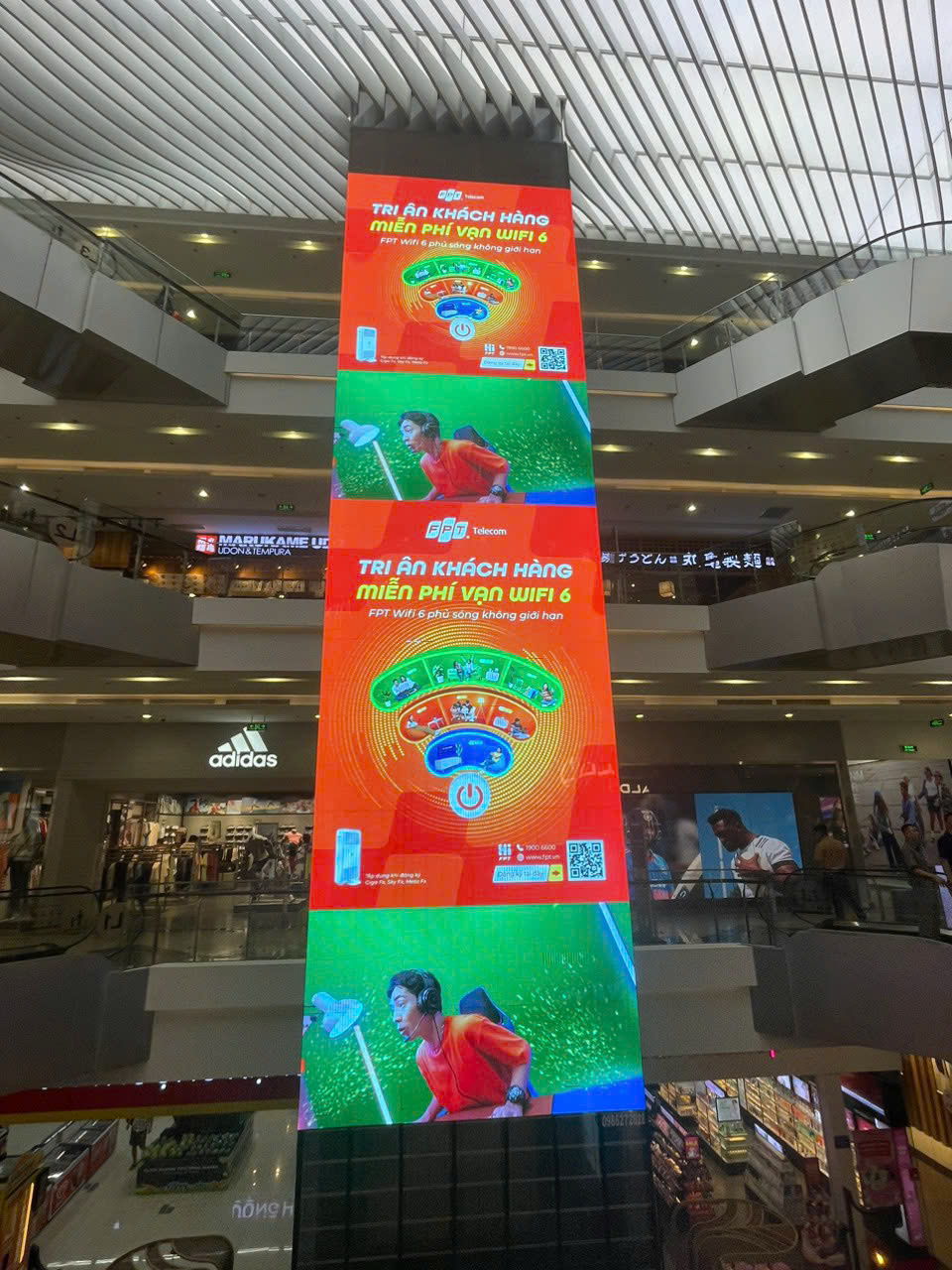 Led Liễu Giai Tại Vincom Metropolis