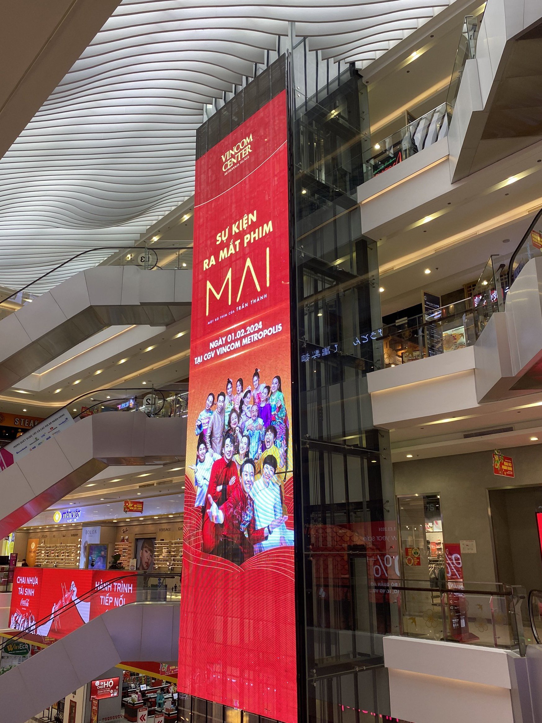 Led Liễu Giai Tại Vincom Metropolis