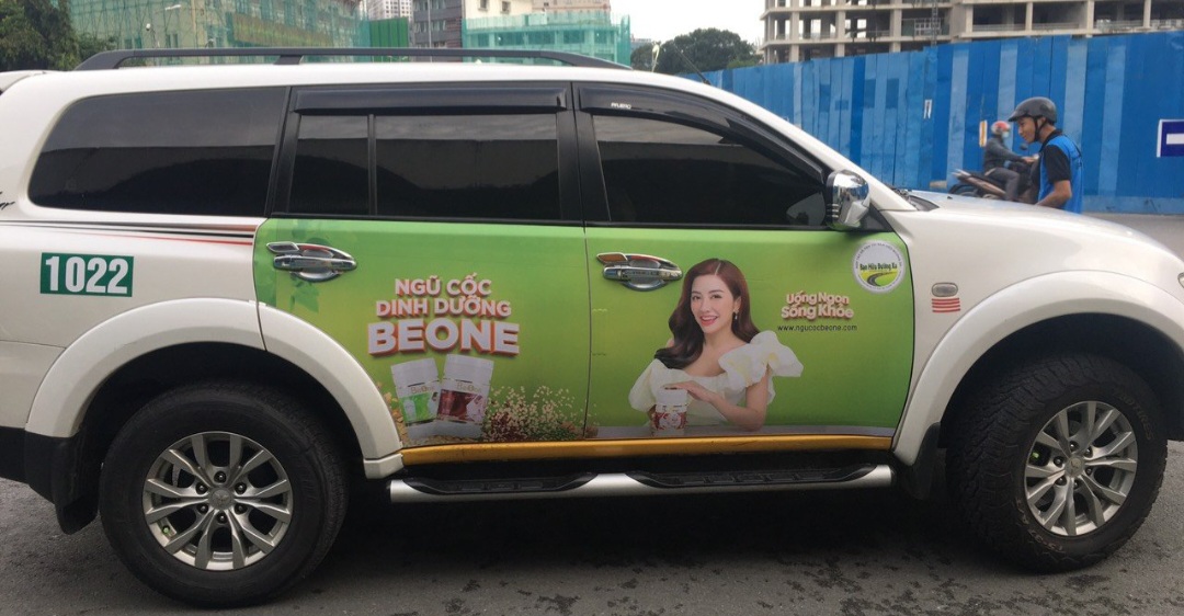 Dán decal xe Công Nghệ