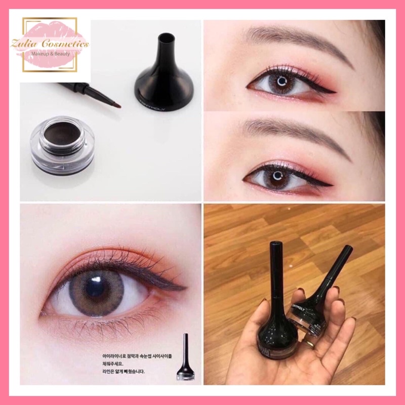 Gel kẻ mắt Tonymoly chống thấm nước lỳ lâu trôi bền màu (Nhập khẩu chính hãng)