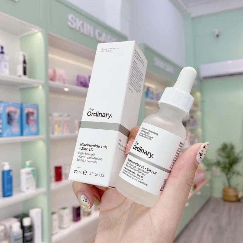 [FREE SHIP] Serum The Ordinary Mờ Thâm Mụn Sáng Da NIACINAMIDE 10% + Zinc