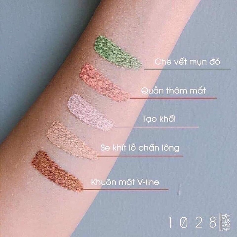 [FOCALLURE] Bảng Triệt Sắc Che Khuyết Điểm Focallure 5 Ô Concealer Đa Năng (FA172)
