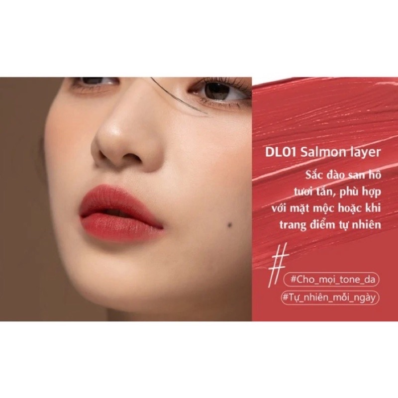 [FREE SHIP] Son Black Rouge Double Layer Over Velvet NEW 2022