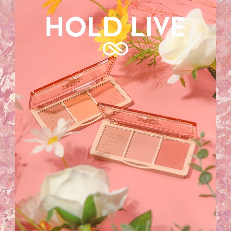 [FREE SHIP] Phấn Má Hồng HOLD LIVE 3 Ô