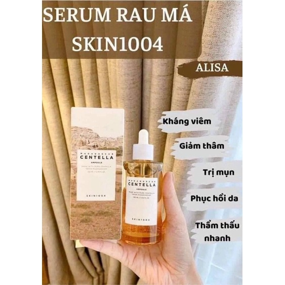 [FREE SHIP] Toner Tinh Chất Serum Rau Má Madagasca Skin 1004 Cetella