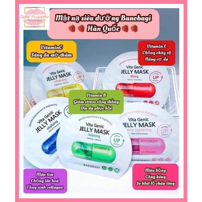 Mặt Nạ viên Vita Genic đủ màu ( chính hãng )