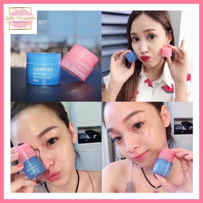 Mặt Nạ Ngủ Mặt / Môi Laneige dưỡng ẩm hồng hào ( Bản Trung )