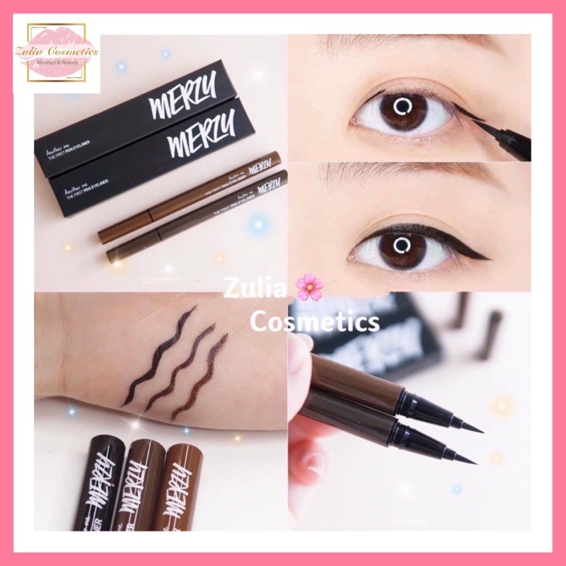 [FREE SHIP] Kẻ mắt dạ Merzy không lem không trôi