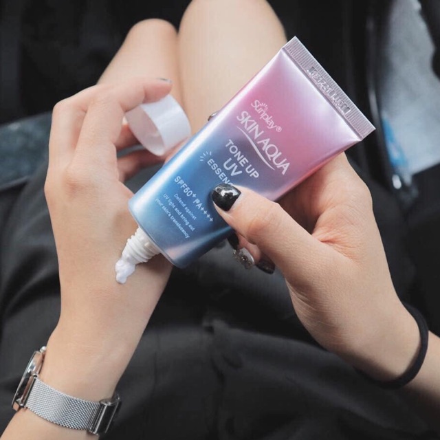 [FREE SHIP] Kem Chống Nắng Skin Aqua Tone Up UV essence