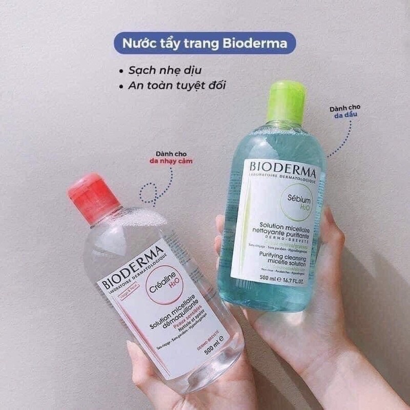 [FREESHIP] Tẩy trang bioderma quốc dân chính hãng