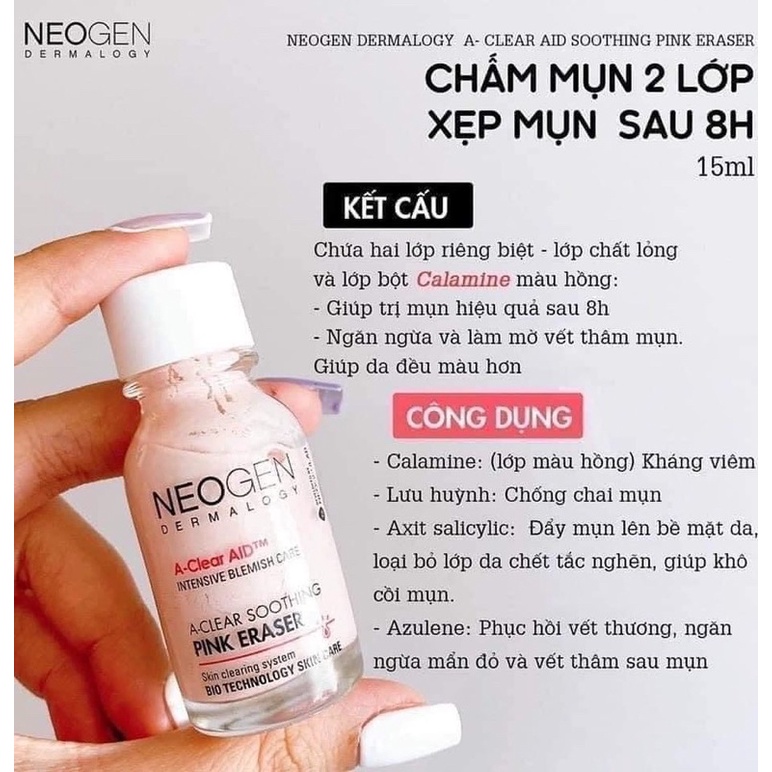 [FREE SHIP] Dung dịch Chấm Mụn Neogen Soothing Pink