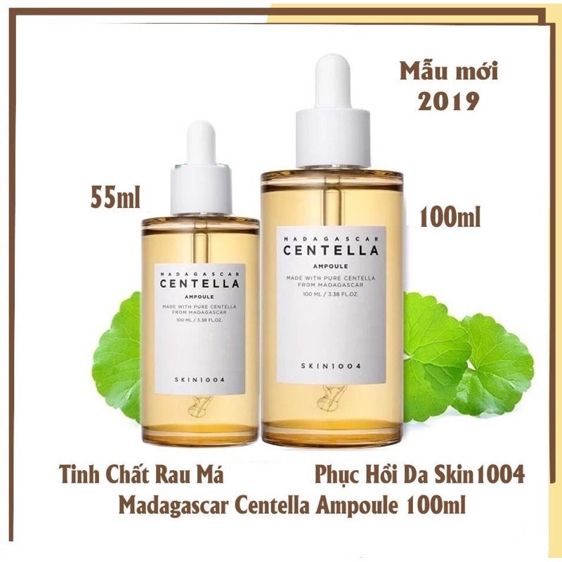 [FREE SHIP] Toner Tinh Chất Serum Rau Má Madagasca Skin 1004 Cetella