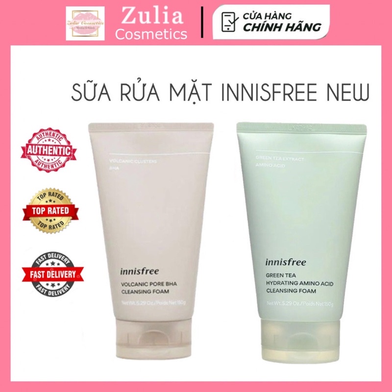 [FREE SHIP] Sữa Rửa Mặt Innisfree Cleansing Foam