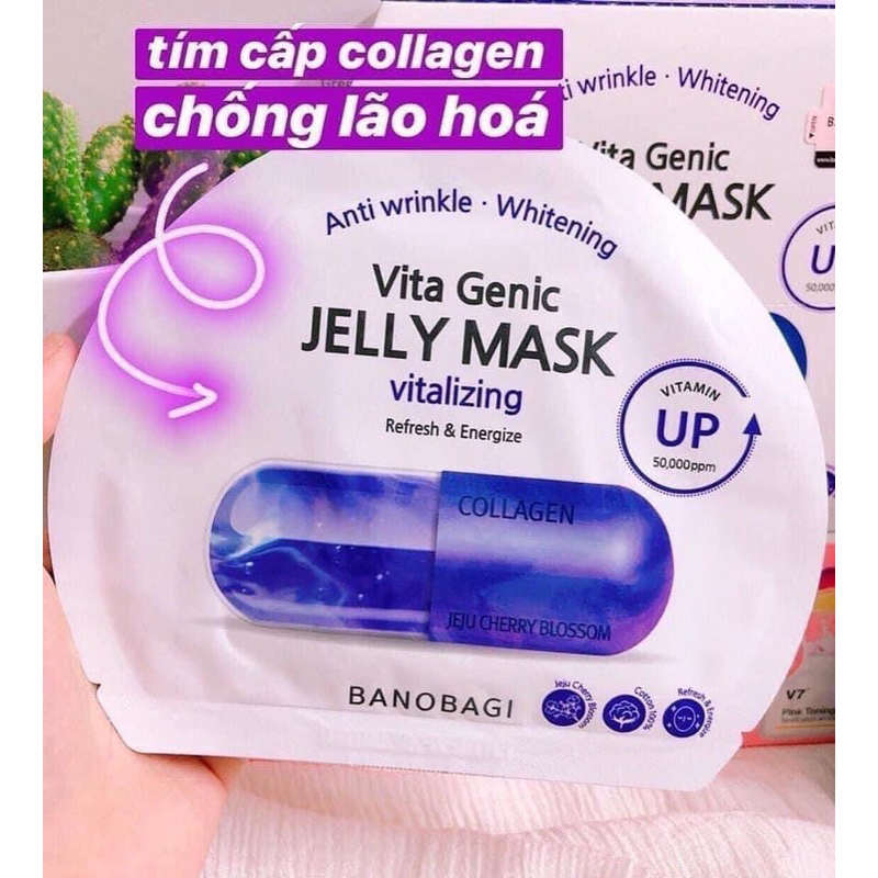 Mặt Nạ viên Vita Genic đủ màu ( chính hãng )
