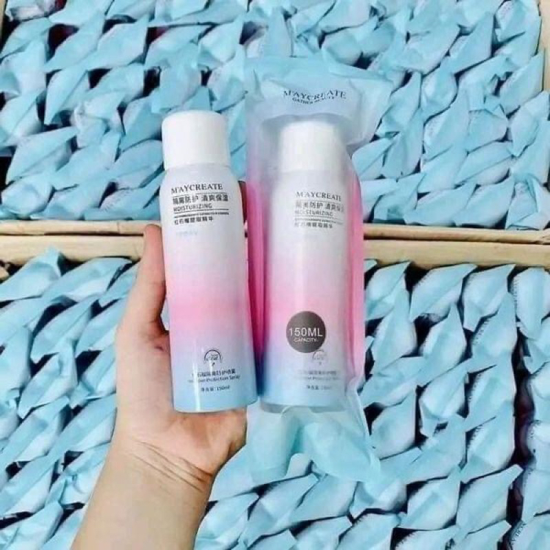 Xịt Chống Nắng Trắng Da Maycreate chính hãng Thần Thánh