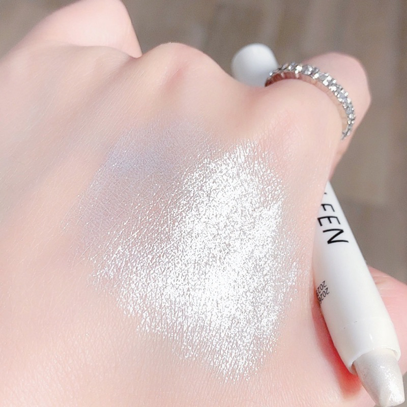 Bút kẻ mắt trắng, bút nhũ mắt Mugelen phấn bắt sáng trang điểm makeup highlight không trôi