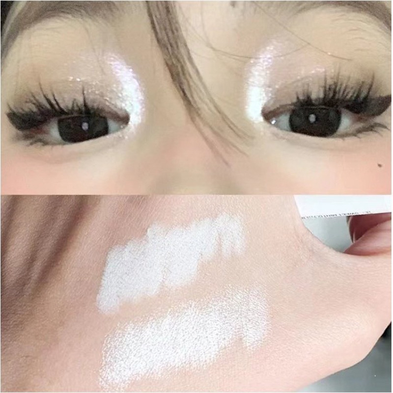 Bút kẻ mắt trắng, bút nhũ mắt Mugelen phấn bắt sáng trang điểm makeup highlight không trôi