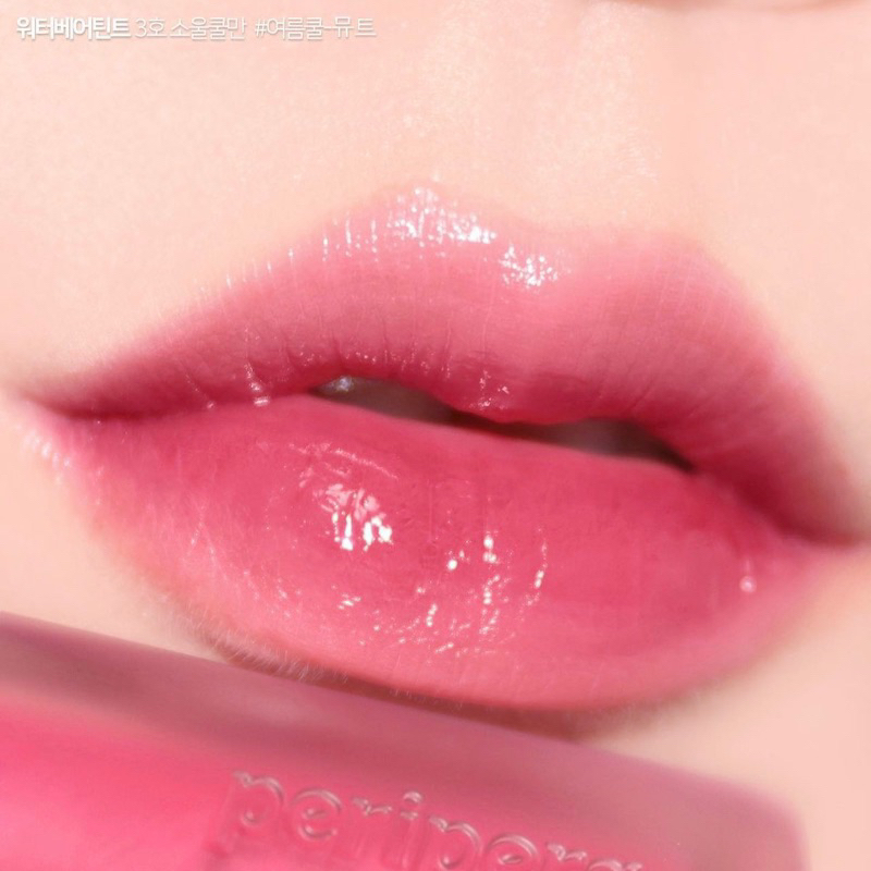 Son Tint Bóng Peripera Bare Water Tint Ink 3.8g xinh xắn Hàn quốc