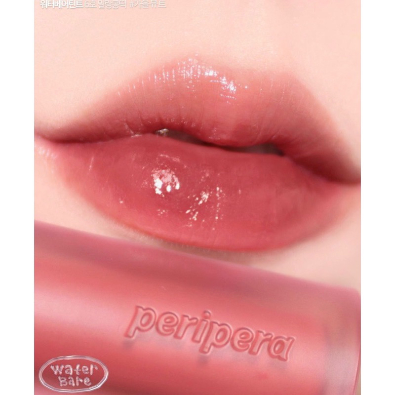 Son Tint Bóng Peripera Bare Water Tint Ink 3.8g xinh xắn Hàn quốc