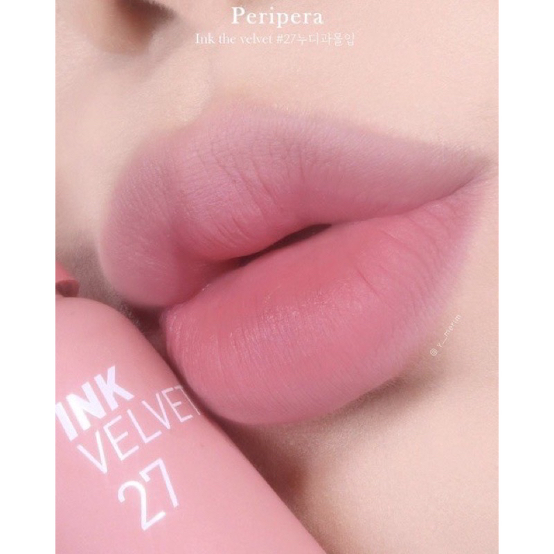 Son Kem INK VELVET PERIPERA 2023 mềm môi bền màu