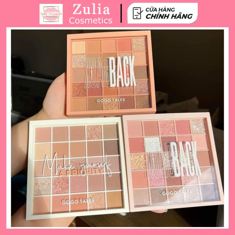 [GOGO TALES] Bảng mắt 25 ô GOGOTALES Back To Reality màu makeup sang chảnh