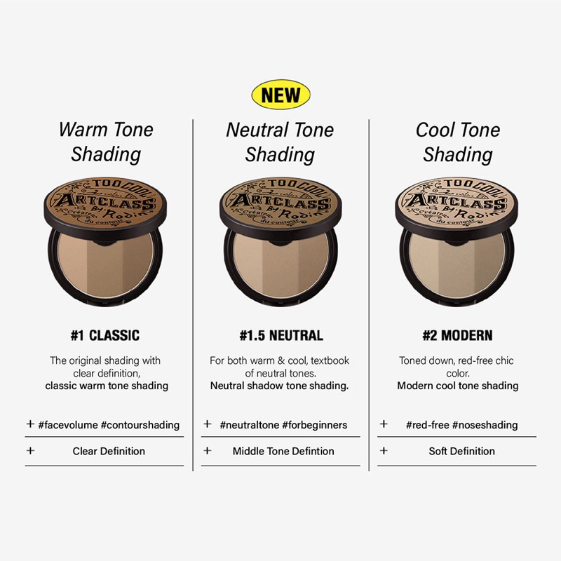 [KÈM CỌ] Tạo Khối Bắt Sáng Too Cool For School Artclass By Rodin Shading Classic Modern 9.5g [CHÍNH HÃNG]
