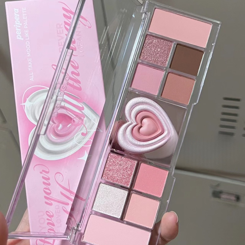 Bảng Phấn Mắt,Má Hồng,Bắt Sáng Peripera 11 ô Peritage All Take Mood Like Pallette