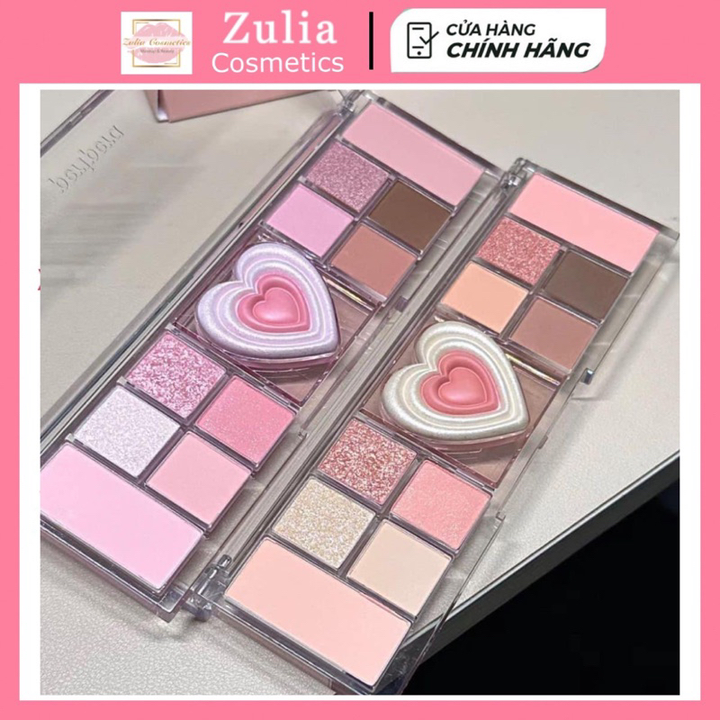 Bảng Phấn Mắt,Má Hồng,Bắt Sáng Peripera 11 ô Peritage All Take Mood Like Pallette