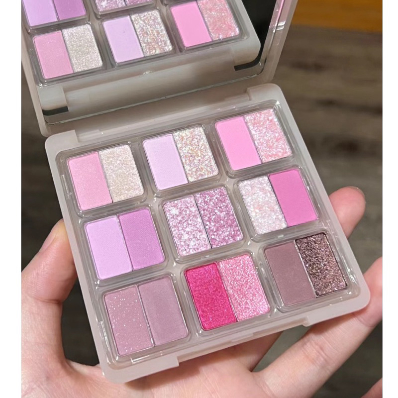 [TẶNG CỌ MẮT] Bảng mắt 18 ô Hold Live Sweet Garden Bunny (HL692)