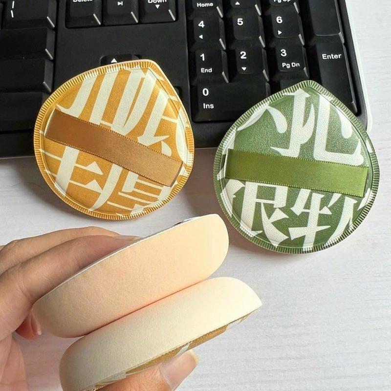 Mút tán kem nền Khổng Lồ Big size XL Kẹo Bông rubycell mềm mịn đàn hồi