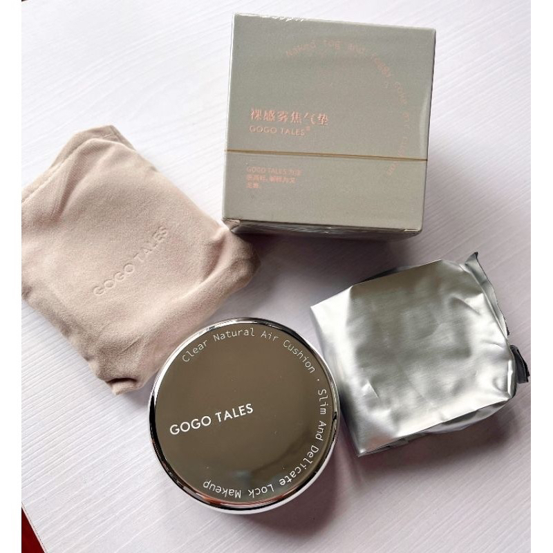 Phấn nước Cushion kèm phấn phủ 2 in 1 Gogotales Light And Nude