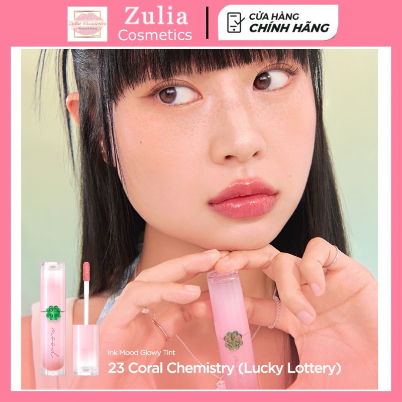SON Tint Bóng PERIPERA MOOD GLOWY TINT Bản LUCKY LOTTERY xổ số may mắn