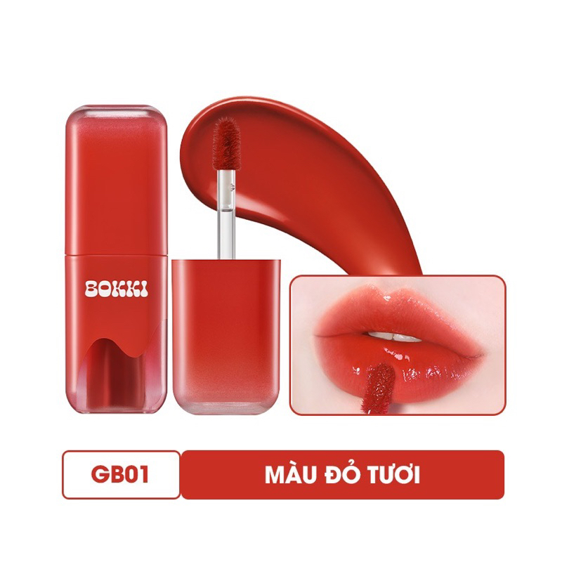 Son Tint Bóng Black Rouge Glow Bokki Tint Căng mọng môi
