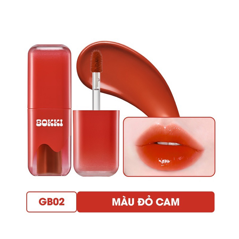Son Tint Bóng Black Rouge Glow Bokki Tint Căng mọng môi