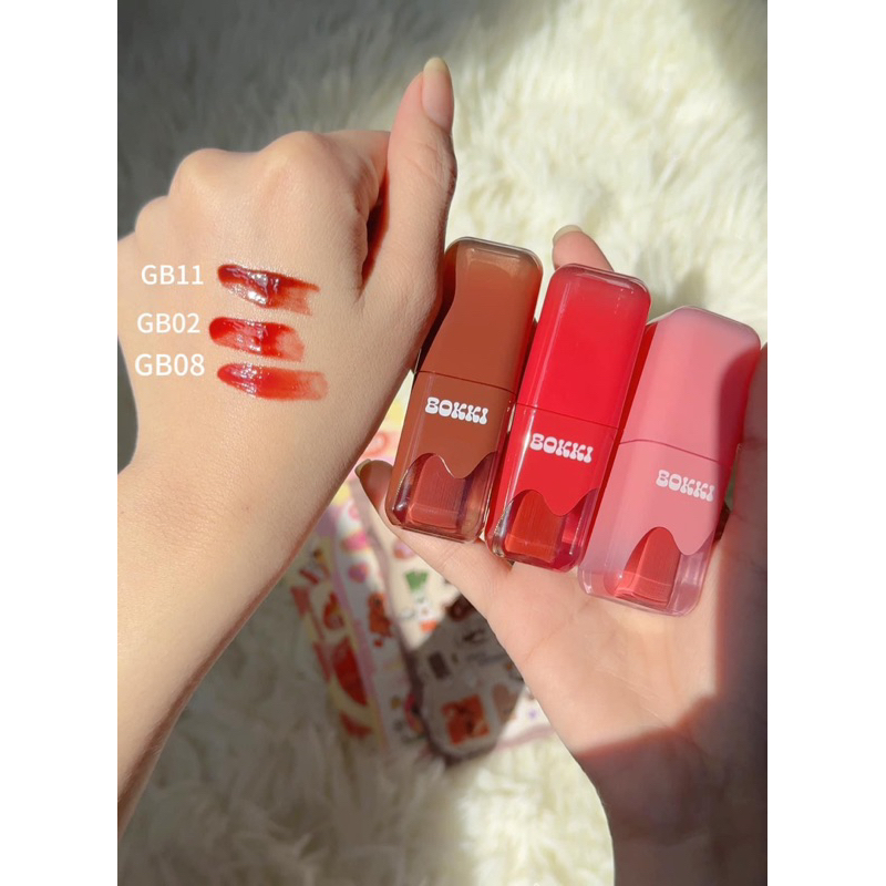 Son Tint Bóng Black Rouge Glow Bokki Tint Căng mọng môi