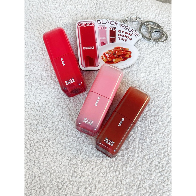 Son Tint Bóng Black Rouge Glow Bokki Tint Căng mọng môi