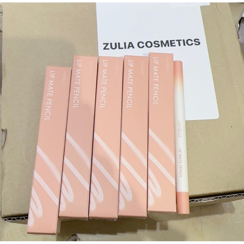 Son Bút Chì Kẻ Viền Môi ROMAND Nhung Lì, Lâu Trôi, Thiết Kế 2 Đầu Hàn Quốc Lip Mate Pencil Be OVEEER Shade - 0.5g