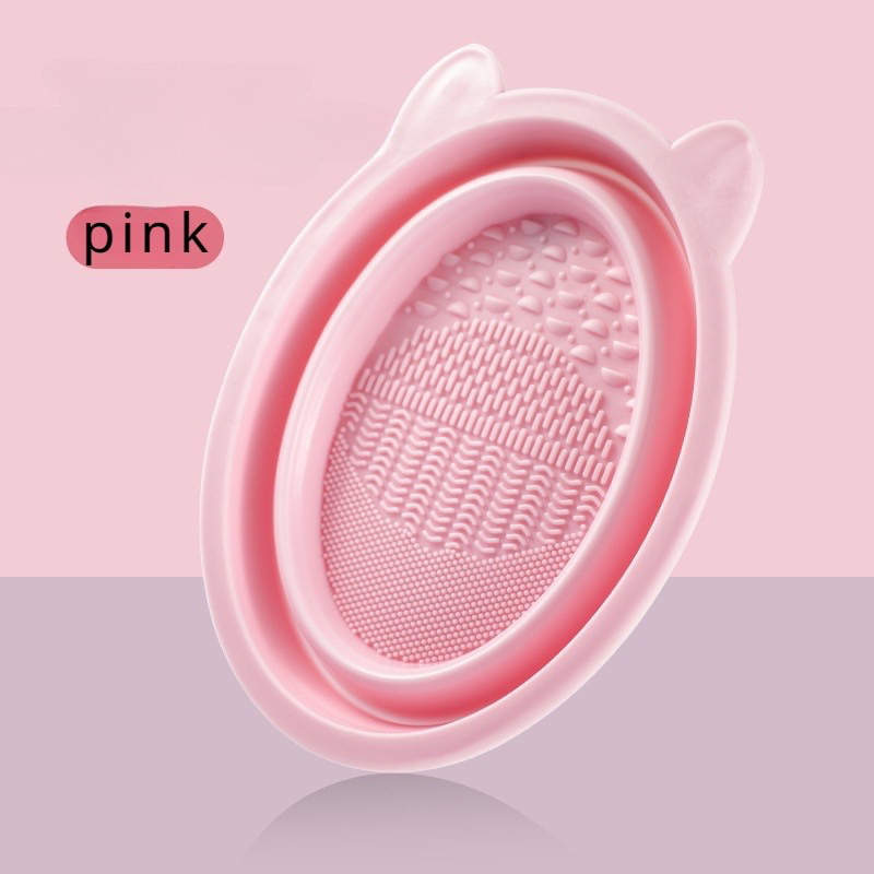 Dụng cụ vệ sinh, nước giặt cọ mút trang điểm Zulia chất liệu silicone cao cấp