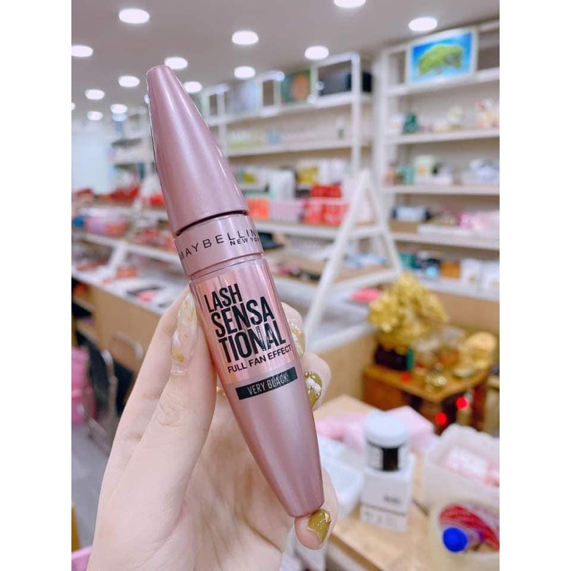 [FRE SHIP] Mascara Chuốt mi Maybelline Hồng Lash Sensa  Mỹ