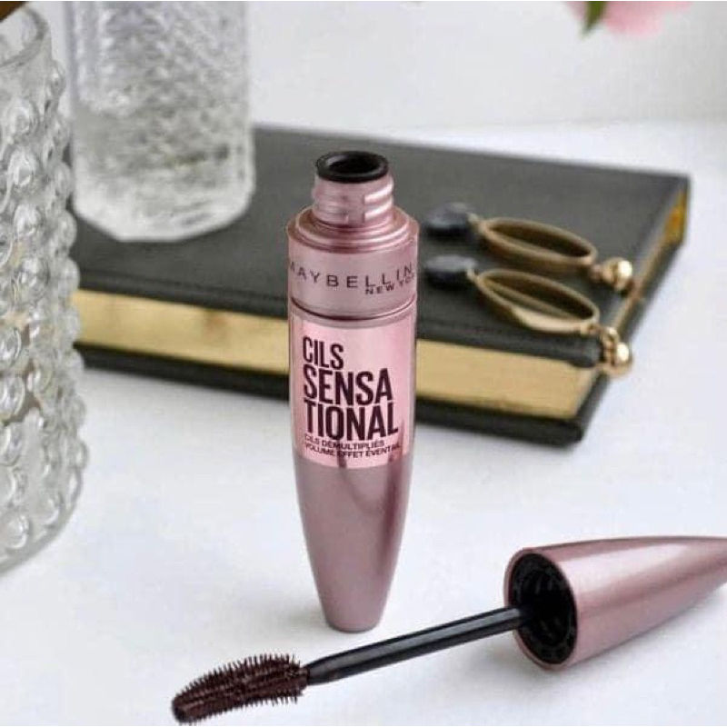 [FRE SHIP] Mascara Chuốt mi Maybelline Hồng Lash Sensa  Mỹ