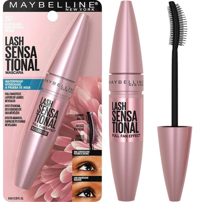 [FRE SHIP] Mascara Chuốt mi Maybelline Hồng Lash Sensa  Mỹ