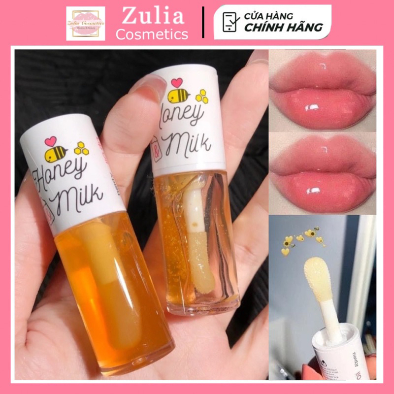 Son Dầu Dưỡng Hồng Môi A'pieu Honey & Milk Lip Oil 5g