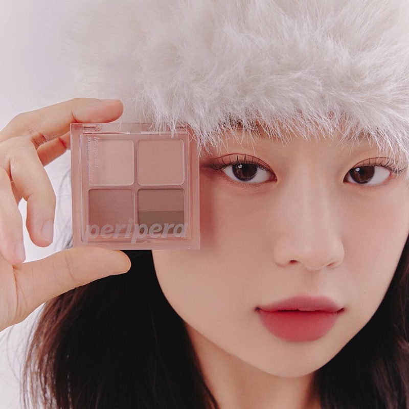 Phấn Mắt 4 Ô Peripera Ink Pocket Shadow Palette bền màu Hàn quốc
