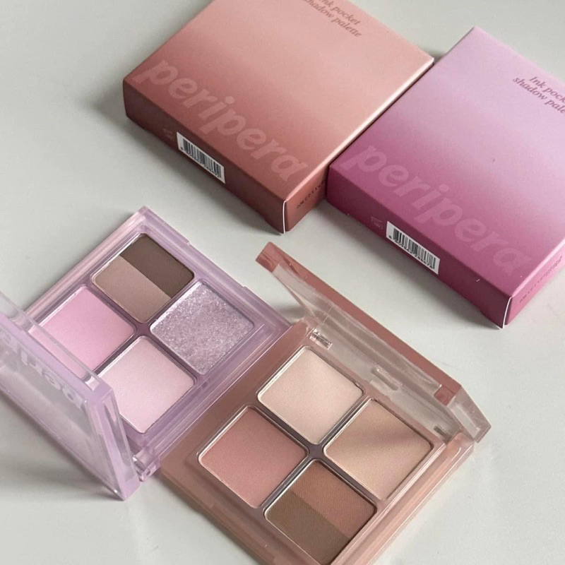 Phấn Mắt 4 Ô Peripera Ink Pocket Shadow Palette bền màu Hàn quốc