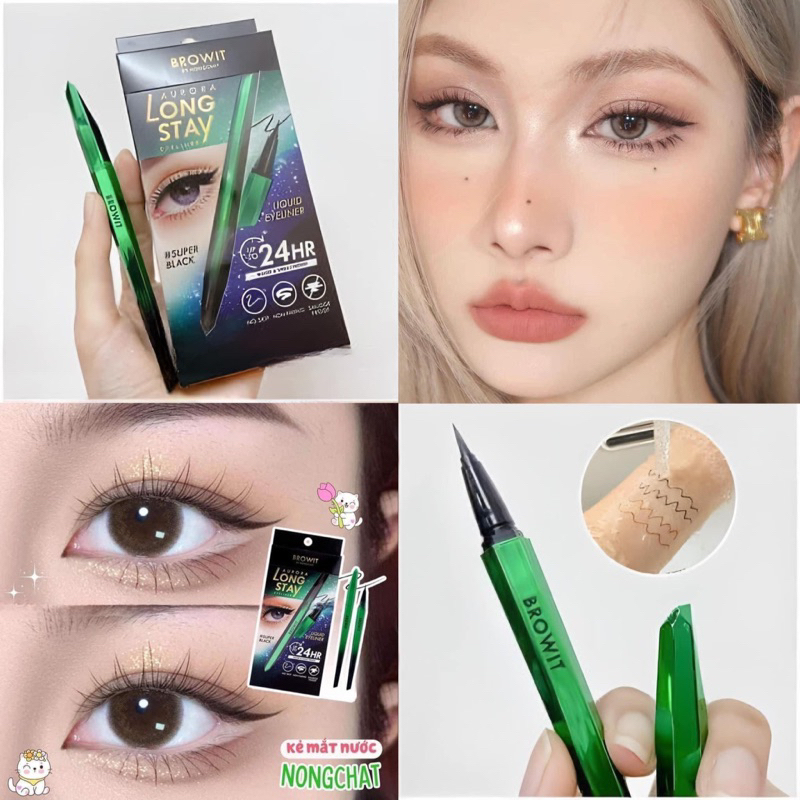 Mascara Chuốt Mi Browit Nongchat Dày Và Mi Không Lem Chuyên Makeup